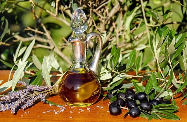 olives and oil